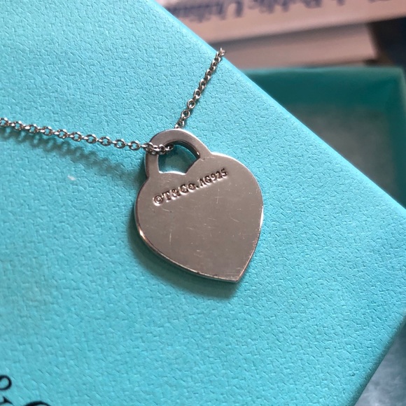 Auth Please Return to Tiffany & Co. Heart Necklace - Picture 8 of 10
